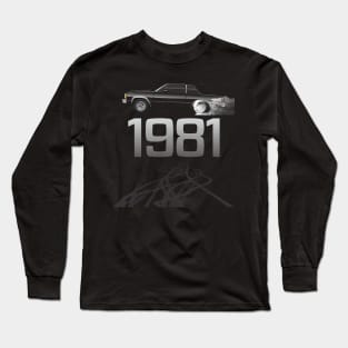 Multi-Color Body Option Apparel 1981 Wheelie Long Sleeve T-Shirt